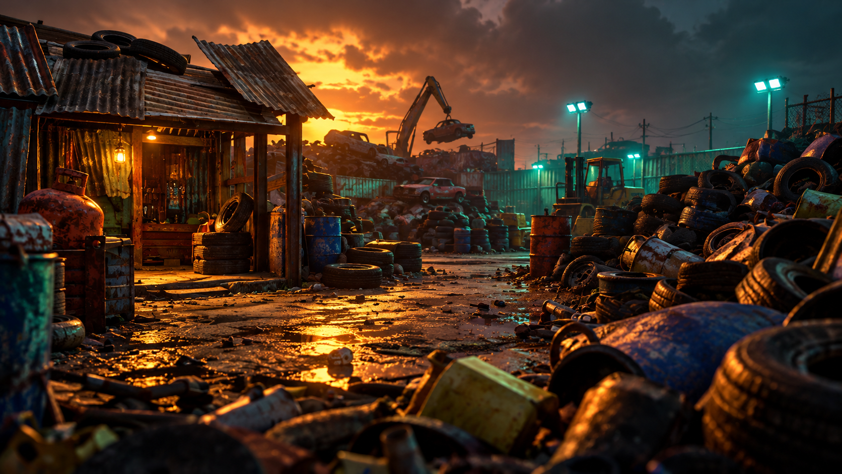 Night Watch Map: Junkyard